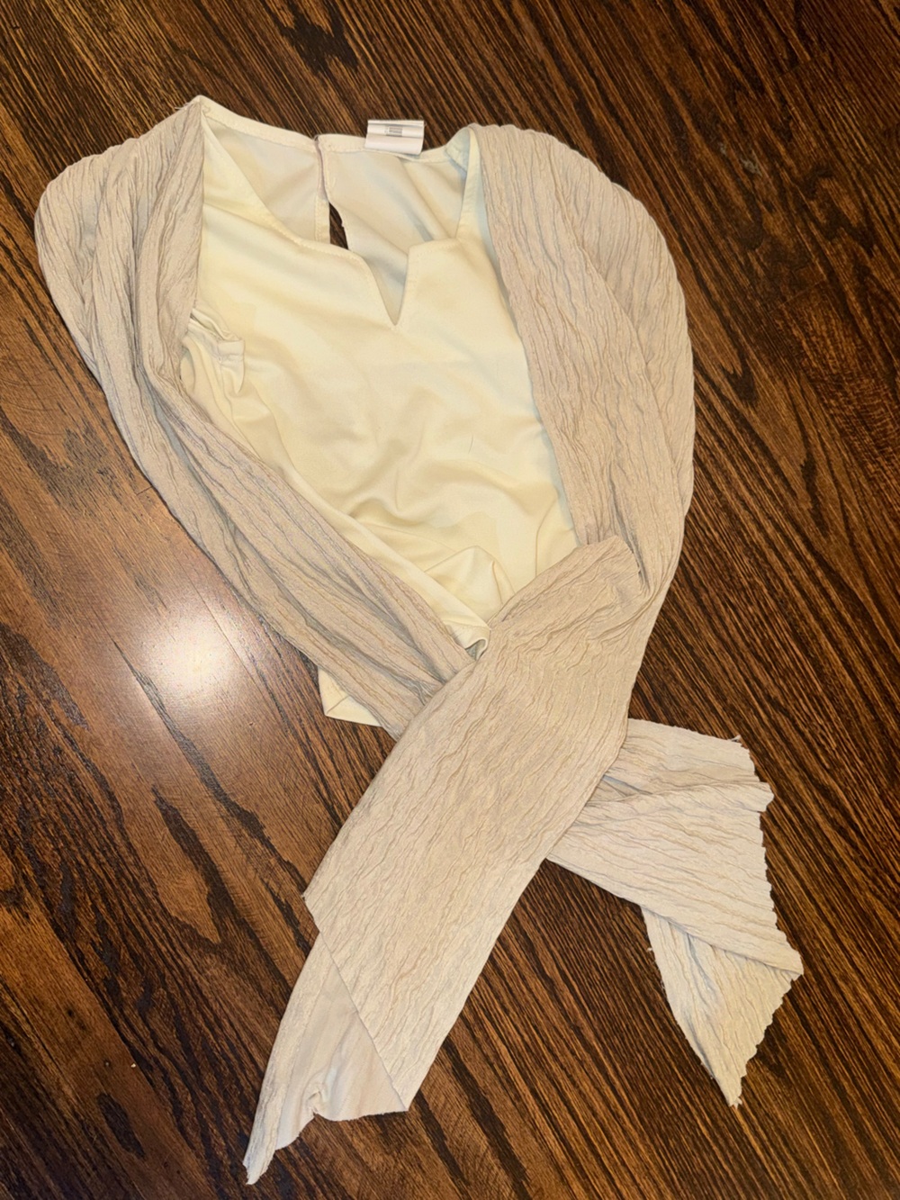 Star Wars top with draped crossover Rey inspired shirt, costume
